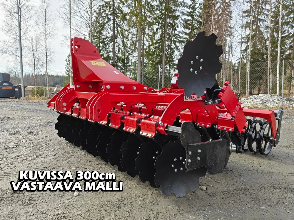 Strumyk Tiger II - 270cm lautasmuokkain / Mekaanisella 50cm U-kiekkopakkerilla