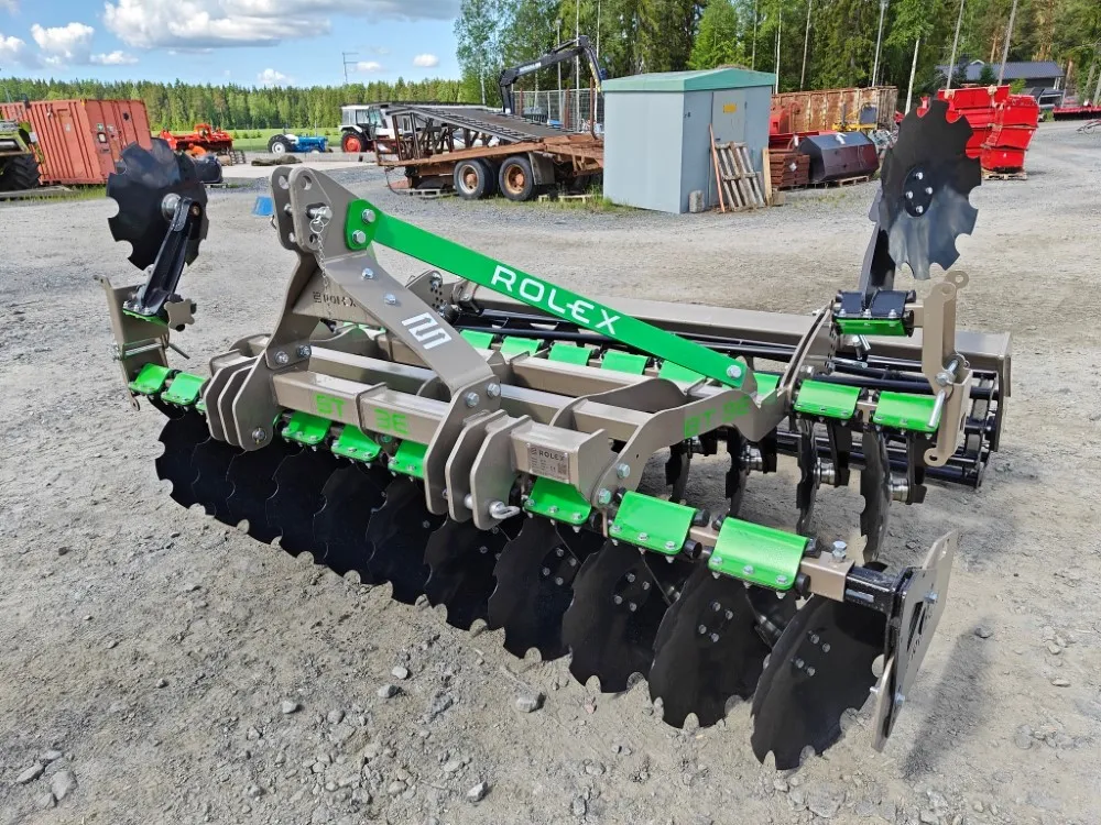 Rol-Ex BT 3E - 300cm lautasmuokkain / Mekaanisella putkipakkerilla