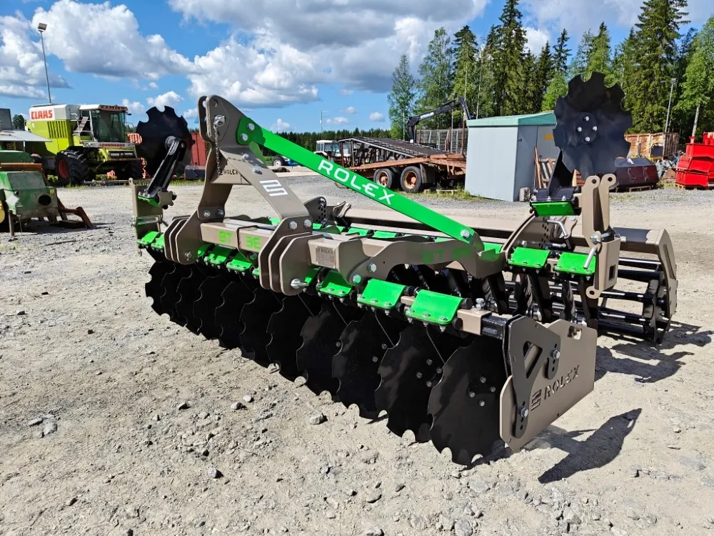 Rol-Ex BT 3E - 300cm lautasmuokkain / Mekaanisella putkipakkerilla