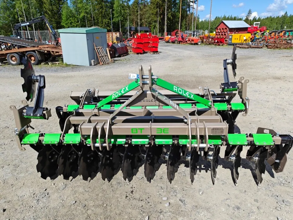 Rol-Ex BT 3E - 300cm lautasmuokkain / Mekaanisella putkipakkerilla