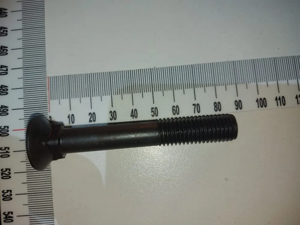 Keskiterän kiinnityspultti 12x85 + mutteri / Vahvuus 12.9 Rol-Ex KBO ja Orkan