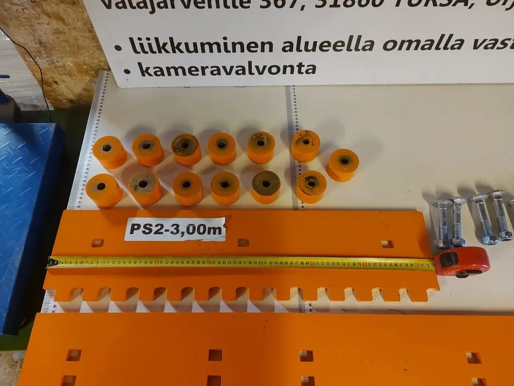 Hardox terä 300cm, ura/sileä / Spawex PS