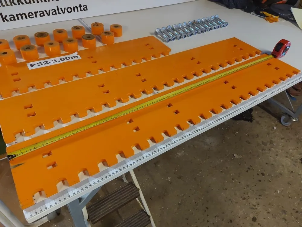 Hardox terä 300cm, ura/sileä / Spawex PS