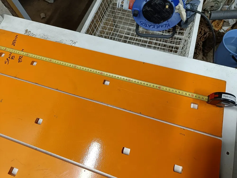 Hardox terä 250cm, sileä / Spawex PS