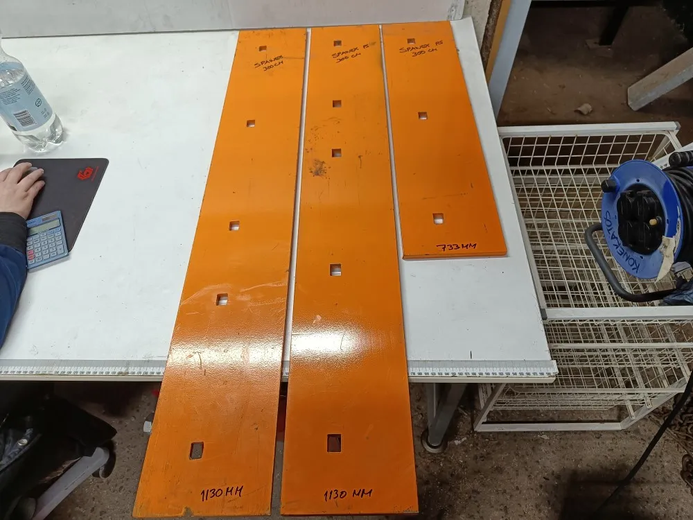 Hardox terä 300cm, sileä / Spawex PS