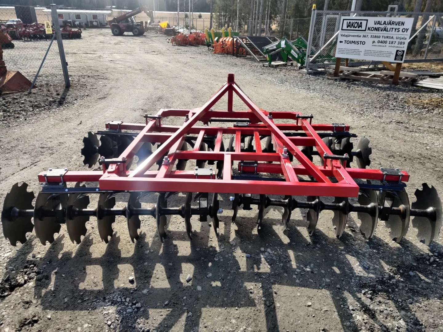 Strumyk Alfa X4 lautasäes 340cm / 51cm kiekot