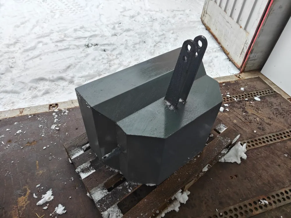 Pomarol 600kg vastapaino / etupaino / KAT 2 / CAT 2 kiinnitys