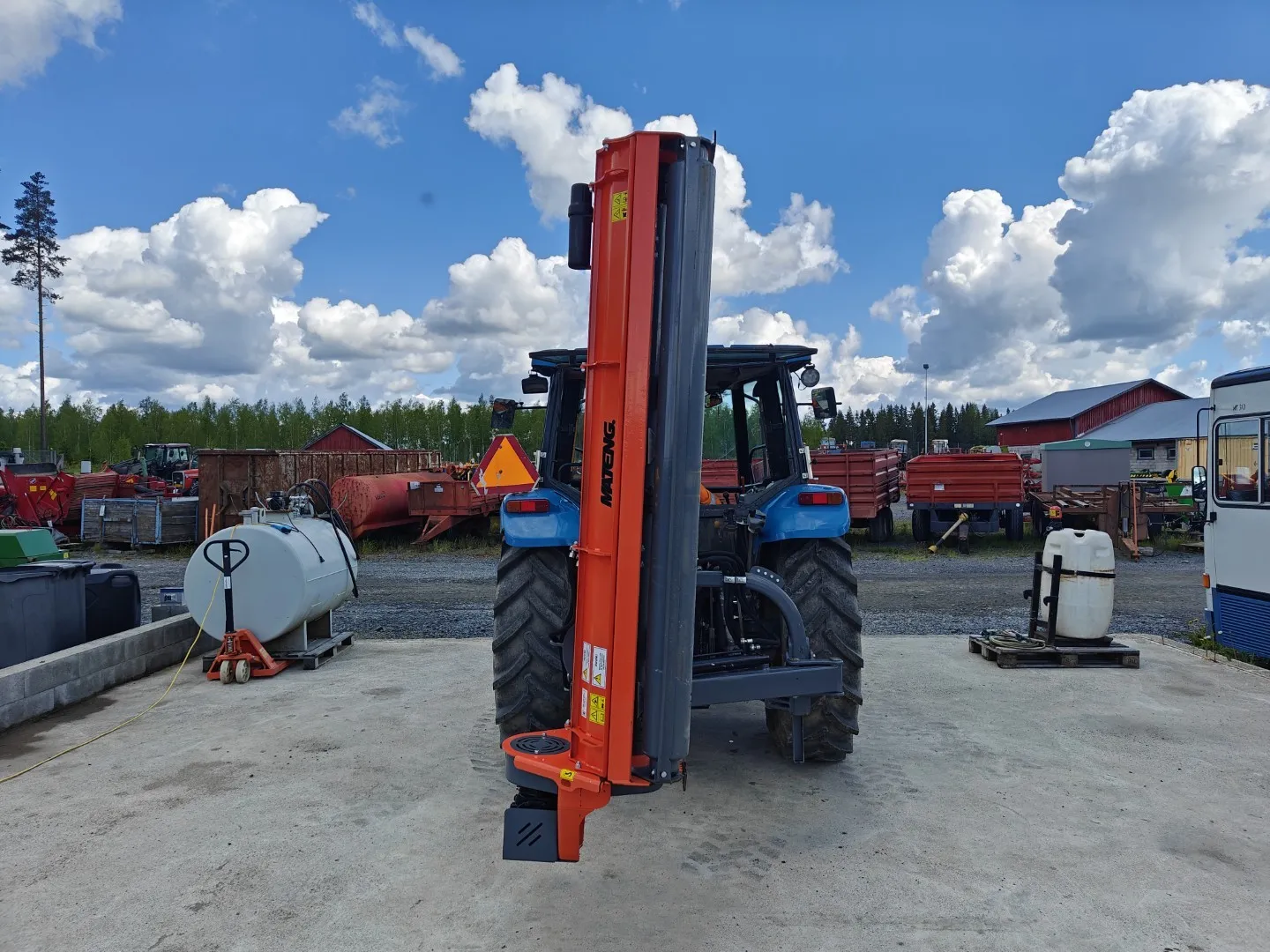 Mateng R.OS/J225 piennarmurskain / Työleveys 220cm - Katso video!