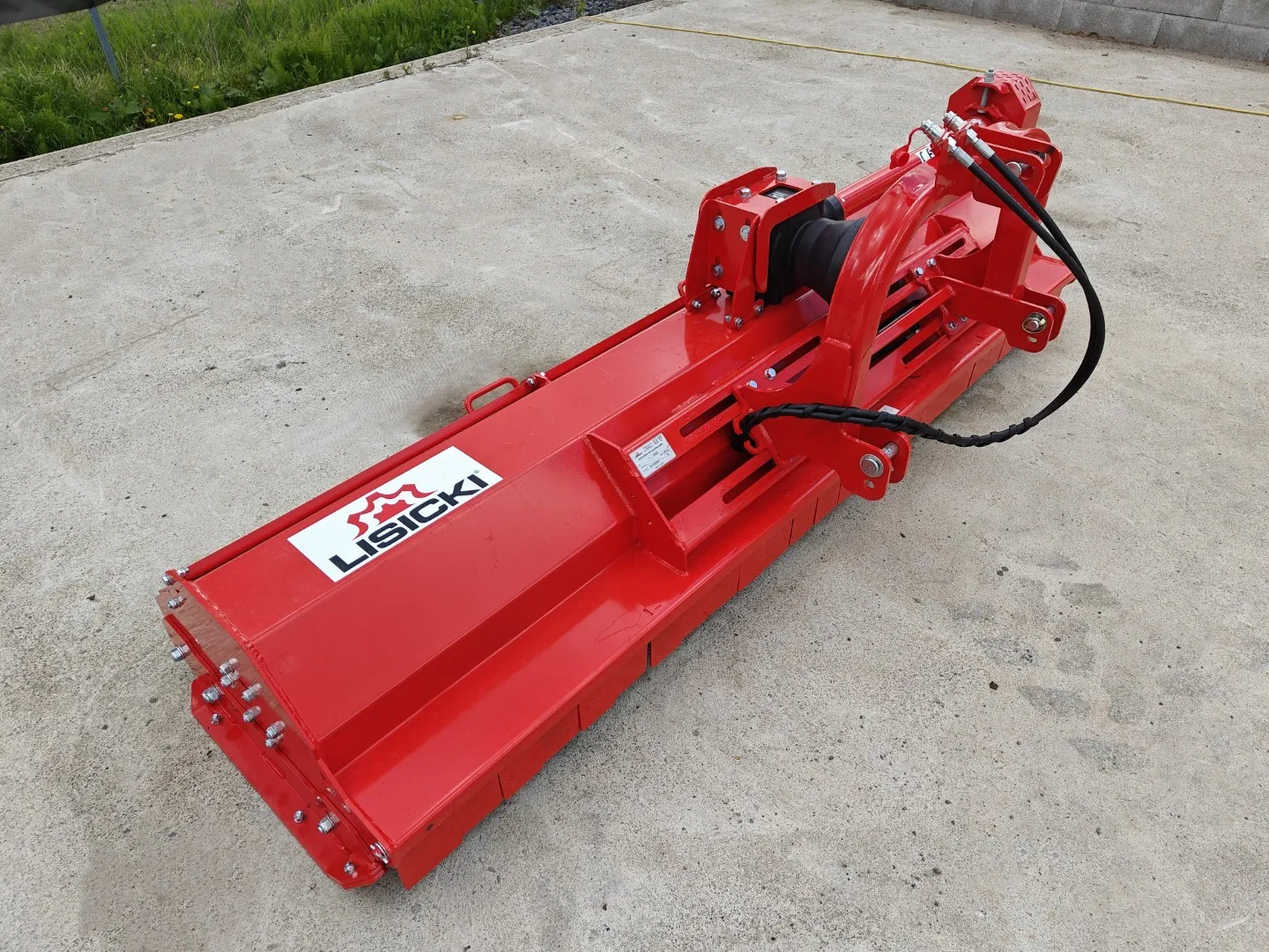 Lisicki KB-240cm niittomurskain / Hydraulinen sivuttaissiirto - VIDEO