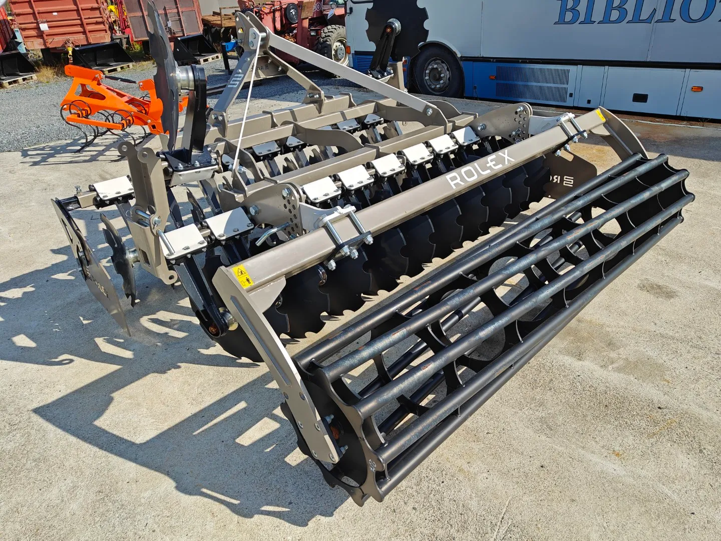 Rol-Ex BTE - 270cm lautasmuokkain / Mekaaninen pakkerinsäätö