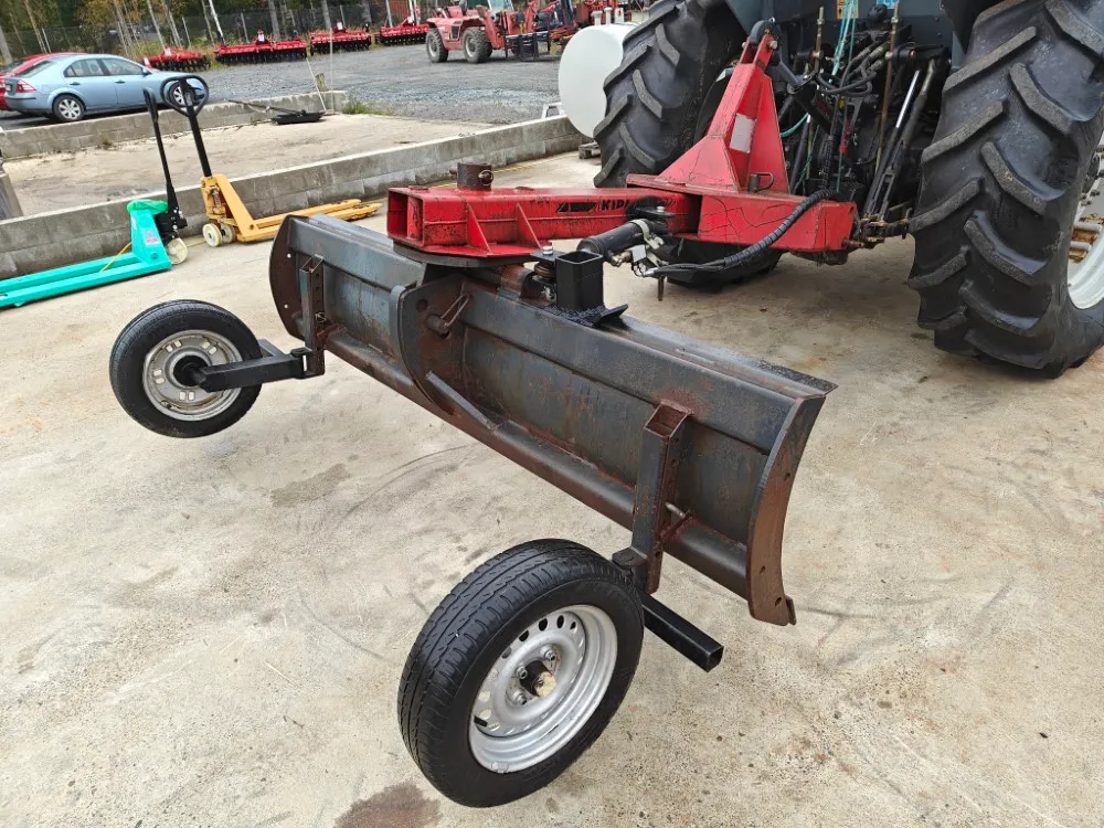 Kipa perälevy 245cm, hydraulinen / Aisankääntö ja tukipyörät, katso video!