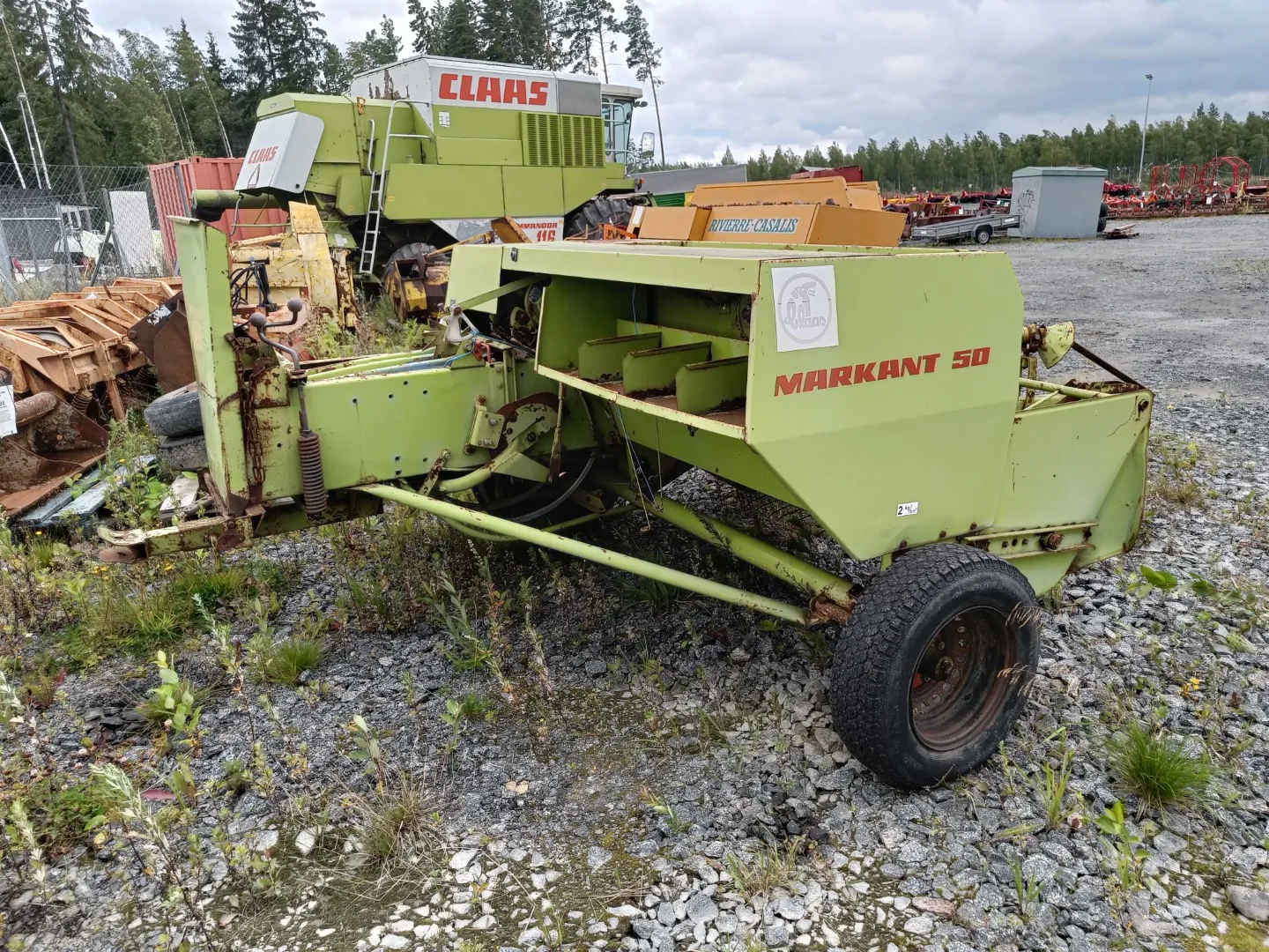 Claas Markant 50 paalain /