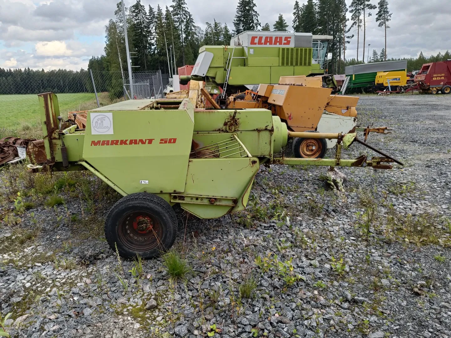 Claas Markant 50 paalain /
