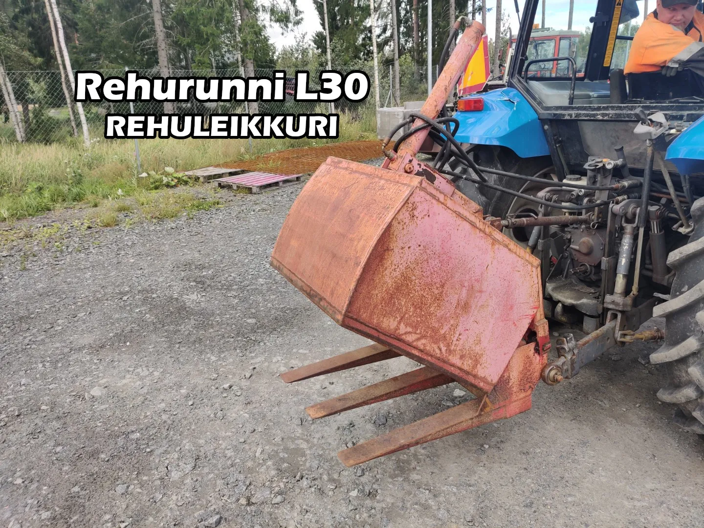Rehu-Runni L30 rehuleikkuri /