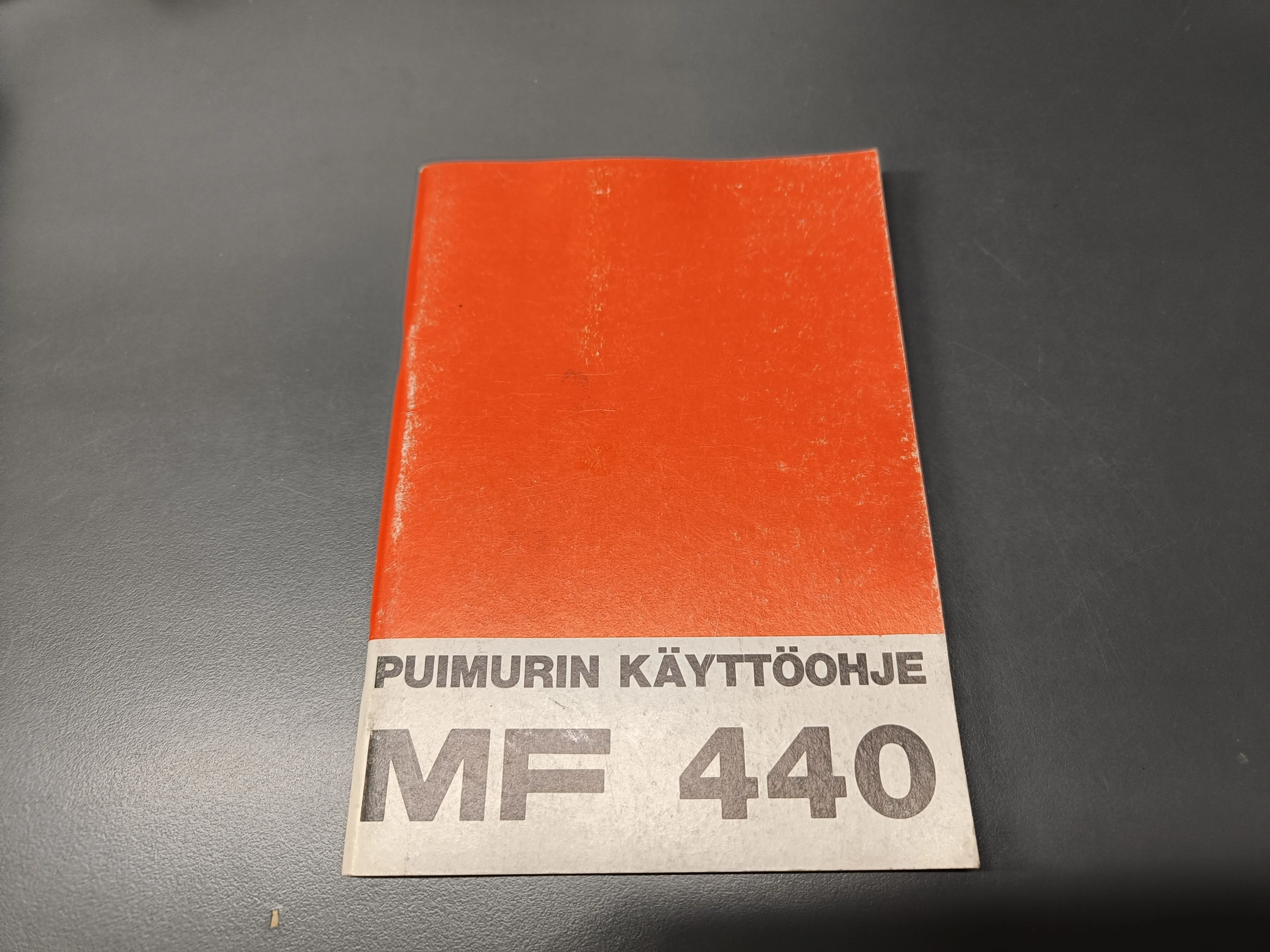 Massey Ferguson 440 / Puimurin käyttöohjekirja