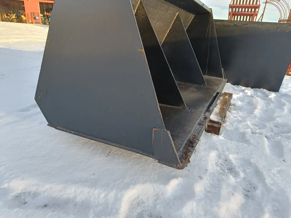 Hiekoituskauha 250cm - hydraulinen / Volvo-kiinnikkeellä - katso video!