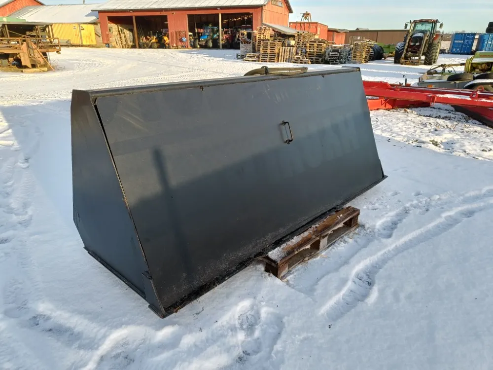 Hiekoituskauha 250cm - hydraulinen / Volvo-kiinnikkeellä - katso video!