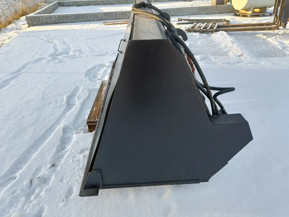 Hiekoituskauha 250cm - hydraulinen / Volvo-kiinnikkeellä - katso video!