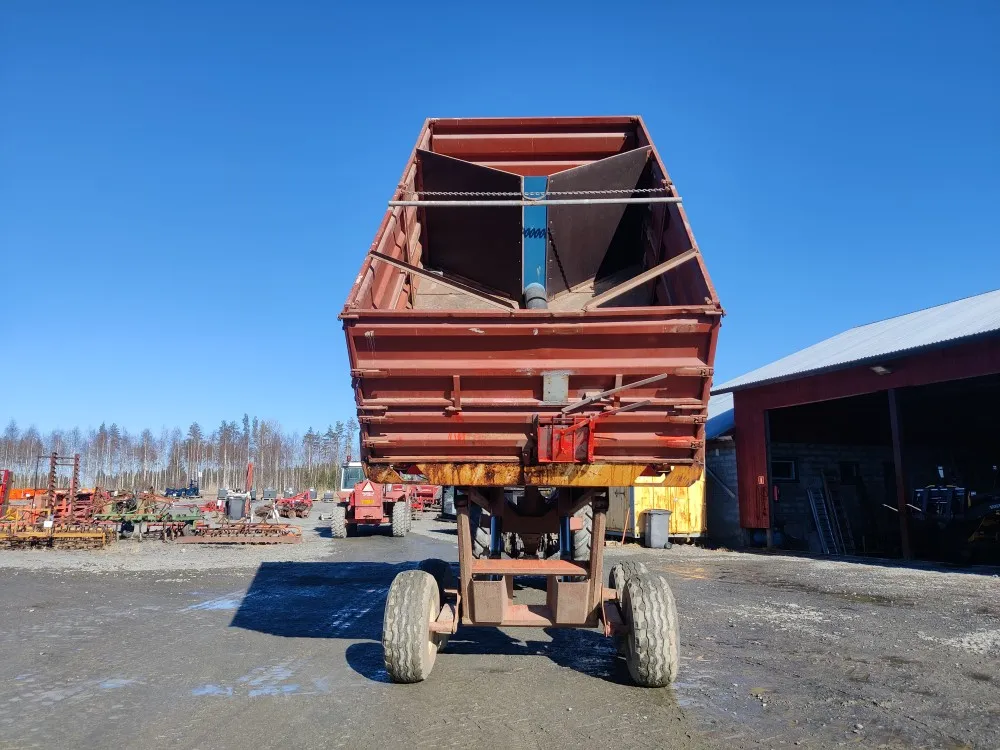 Rysky telikippikärry täyttövaunuvarustus / tilavuus 120HL kantavuus 11 TN, katso video!
