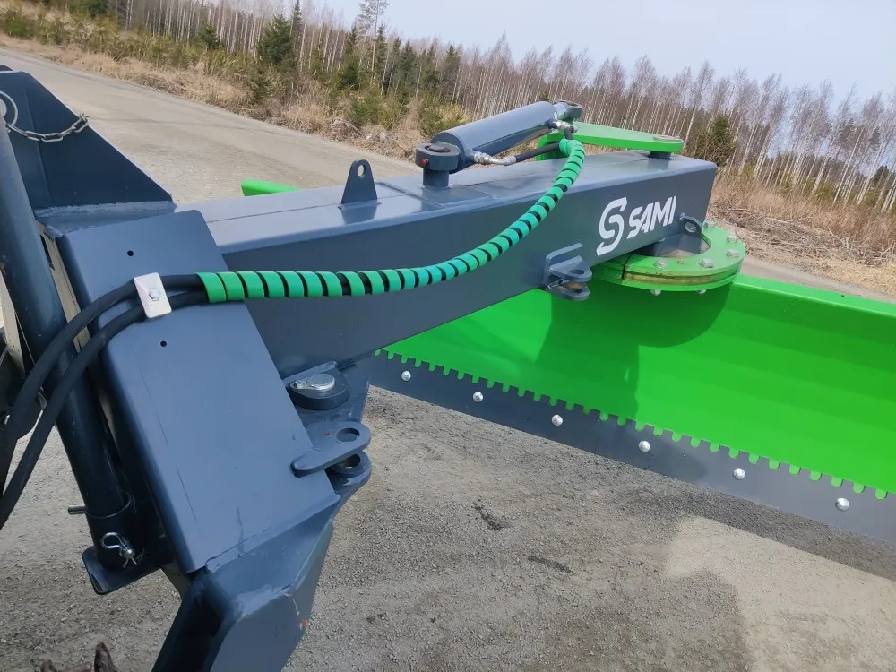 Perälevy Sami 310-70, katso video! / hydraulinen levyosan kääntö, käyttämätön!