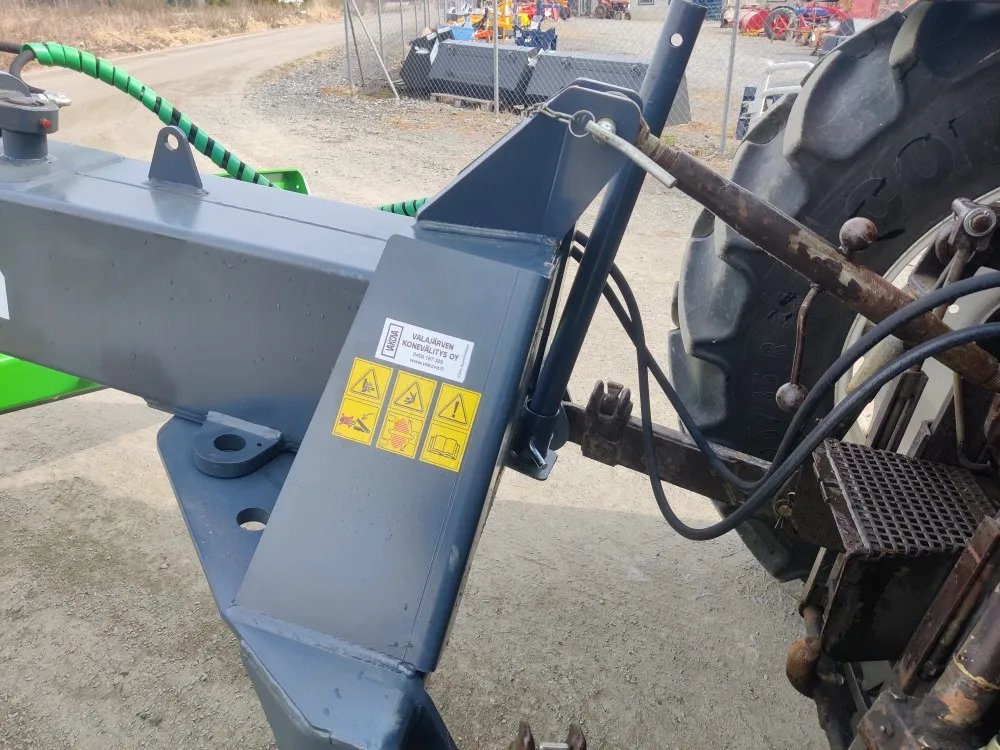 Perälevy Sami 310-70, katso video! / hydraulinen levyosan kääntö, käyttämätön!