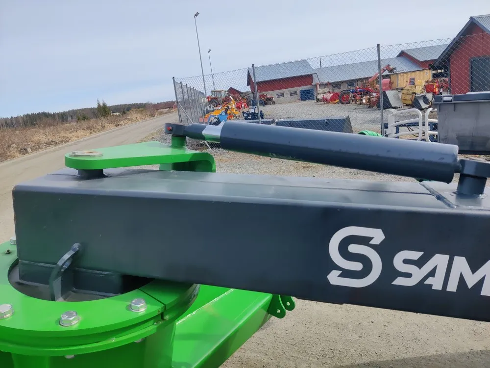Perälevy Sami 310-70, katso video! / hydraulinen levyosan kääntö, käyttämätön!