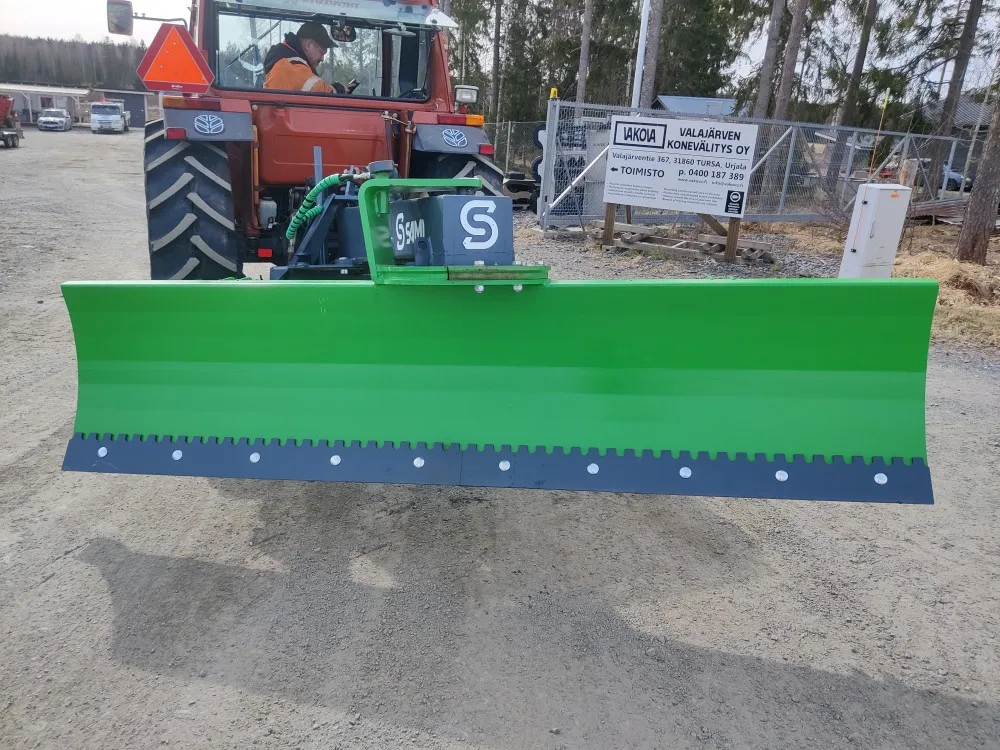 Perälevy Sami 310-70, katso video! / hydraulinen levyosan kääntö, käyttämätön!