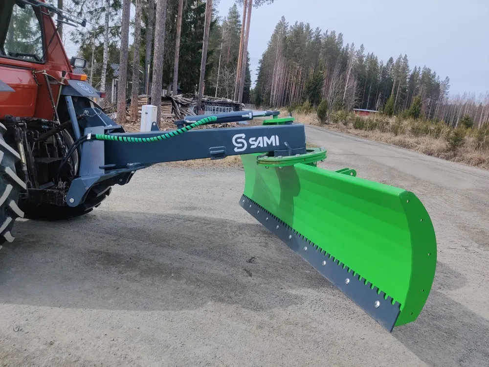 Perälevy Sami 310-70, katso video! / hydraulinen levyosan kääntö, käyttämätön!