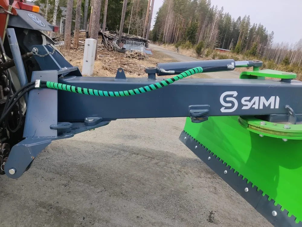 Perälevy Sami 310-70, katso video! / hydraulinen levyosan kääntö, käyttämätön!