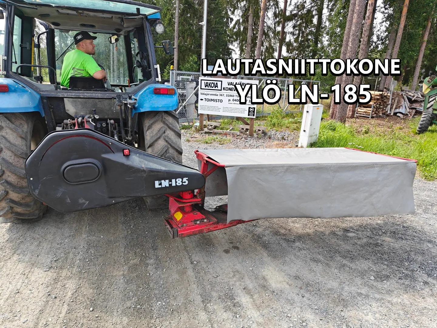 Lautasniittokone Ylö LN-185 / Katso video!