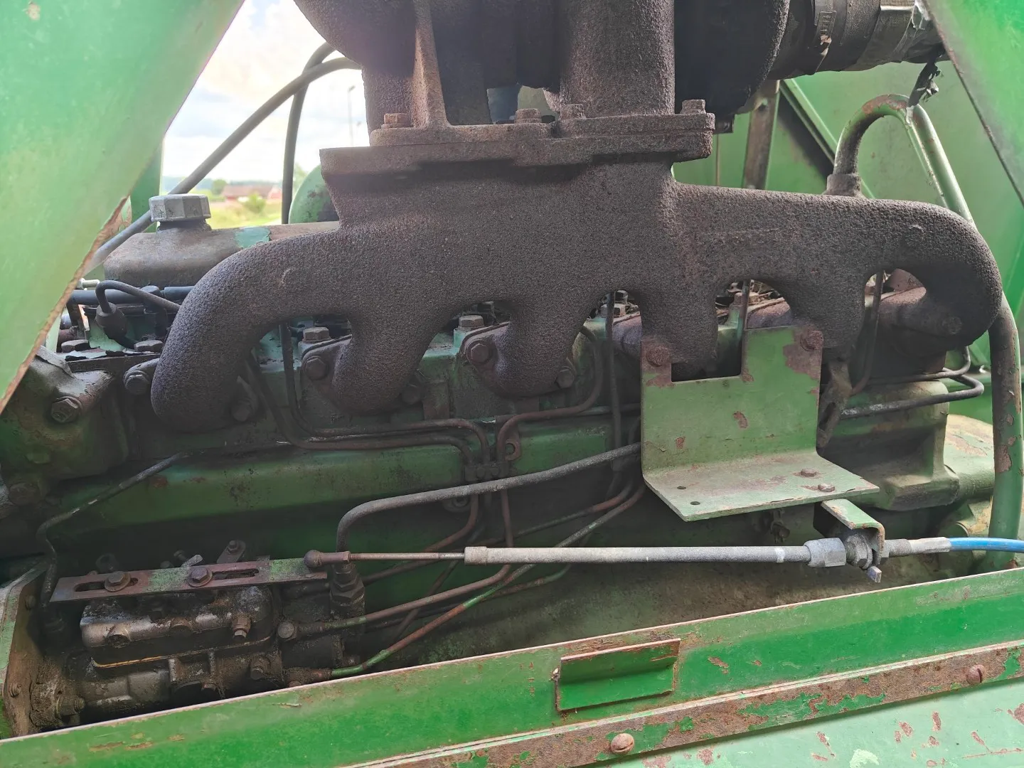 John Deere 6359 TZ03 moottori / 965 leikkuupuimurista - 6-syl. turbo