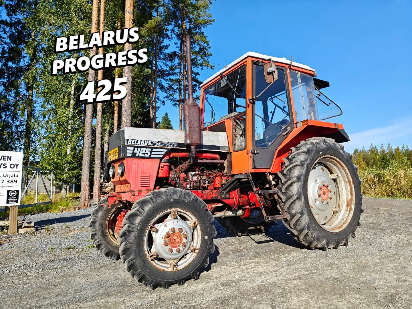 Belarus Progress 425 / Neliveto - katso video!