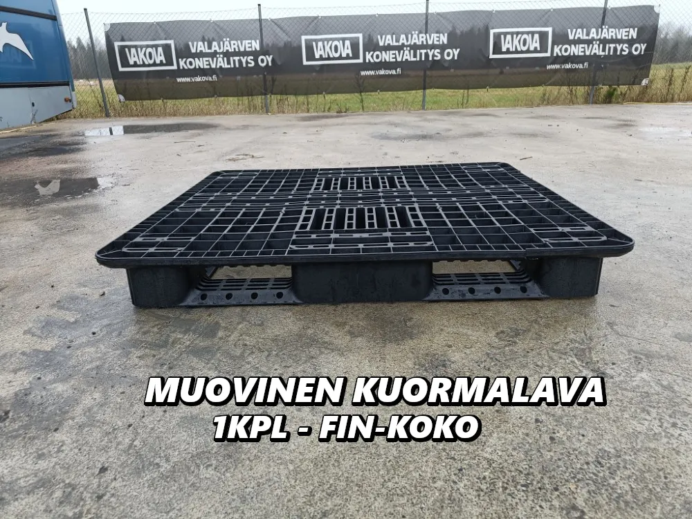Kuormalava - muovinen FIN-koko / 1kpl 1295 mm x 1050 mm