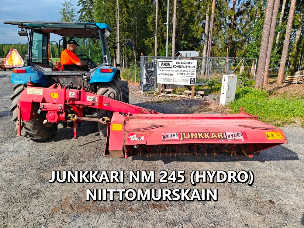 Niittomurskain Junkkari NM245NS Hydro / Katso video!