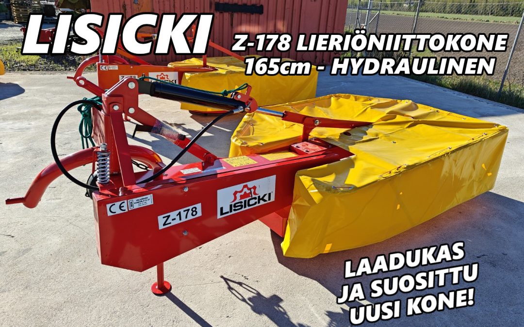 Lisicki 165cm hydraulinen lieriöniittokone – VIDEO