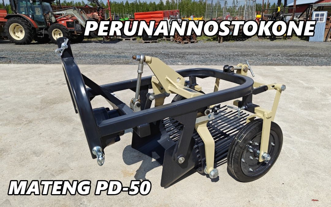 Mateng PD-50 perunannostokone – VIDEO