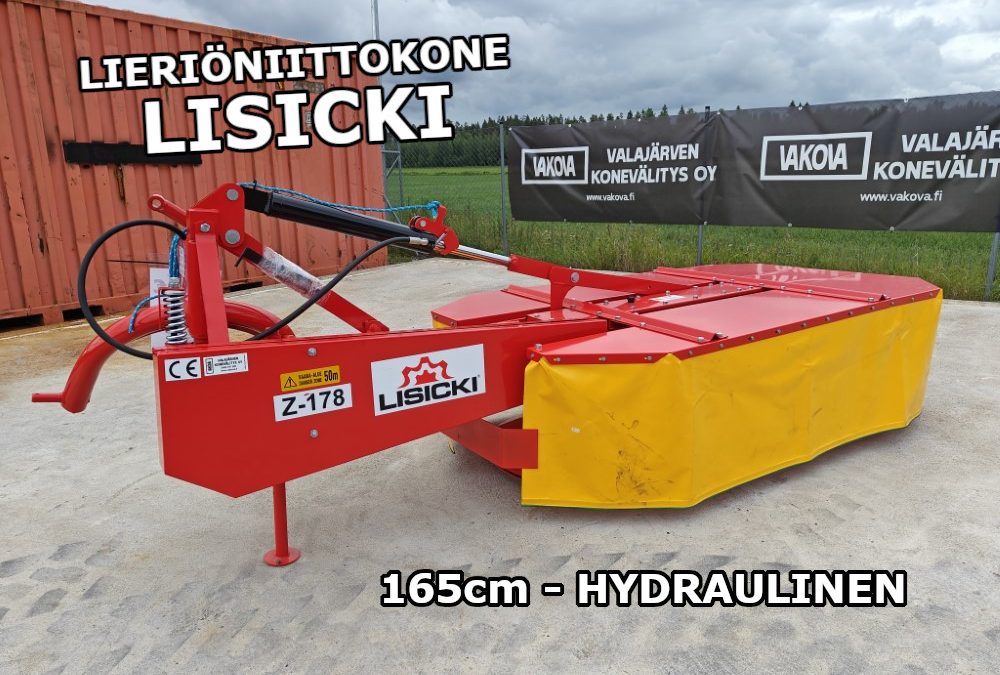 Lisicki 165cm lieriöniittokone – hydraulinen – VIDEO