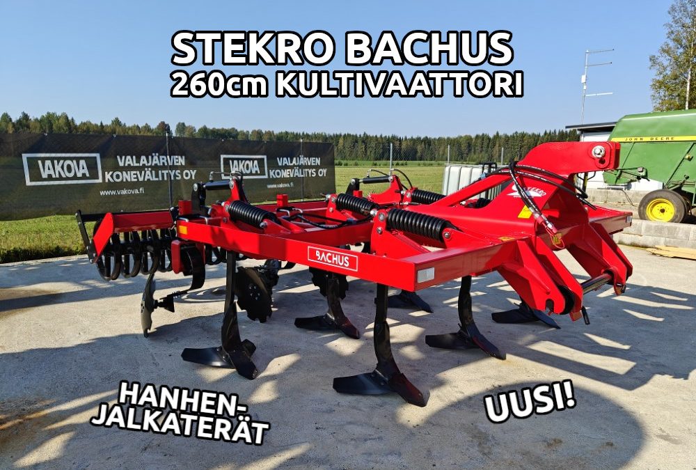 Stekro Bachus 260cm kultivaattori – UUSI