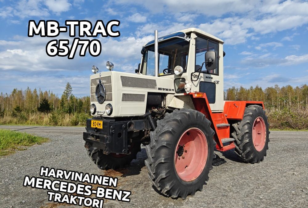 MB Trac 65-70 – 4×4 traktori – KATSO VIDEO