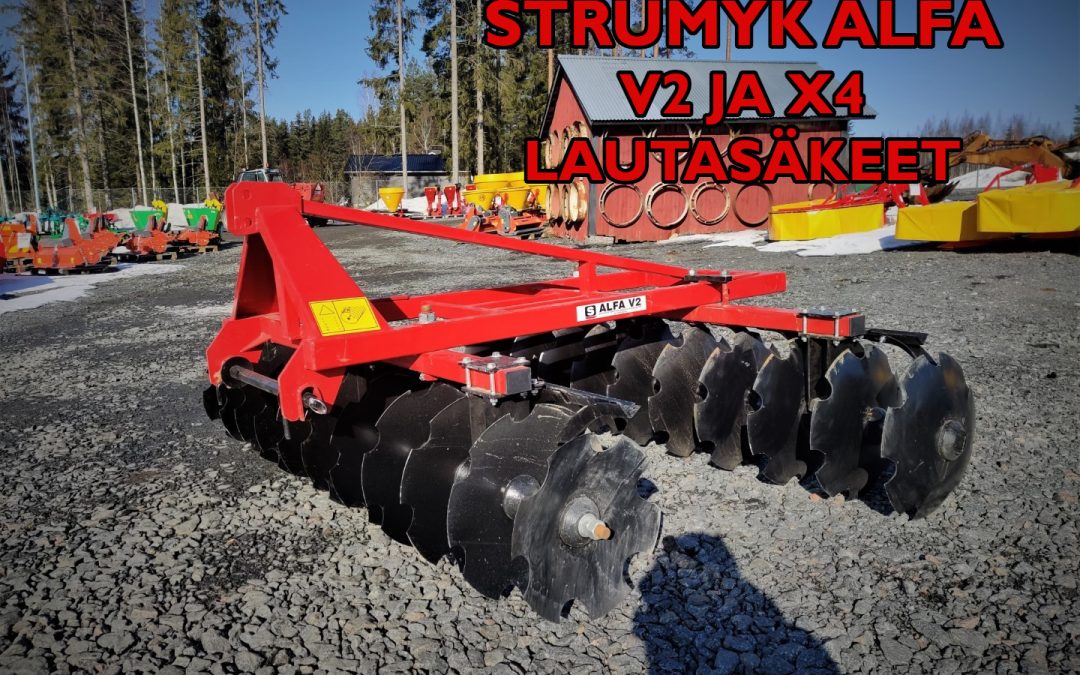 STRUMYK ALFA V2 JA X4 LAUTASÄKEET – 180-340cm – UUSIA