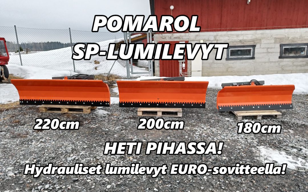 POMAROL SP-LUMILEVYT – 180-220cm – HETI PIHASSA!