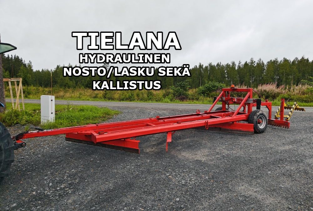 Tielana – hydraulisesti nouseva ja kallistuva – VIDEO