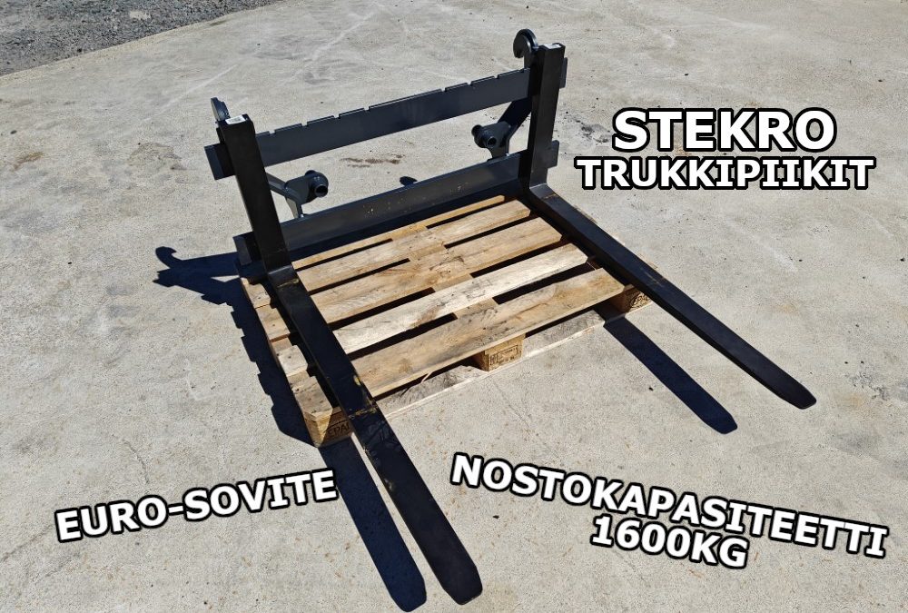 Stekro trukkipiikit – EURO – 1600kg