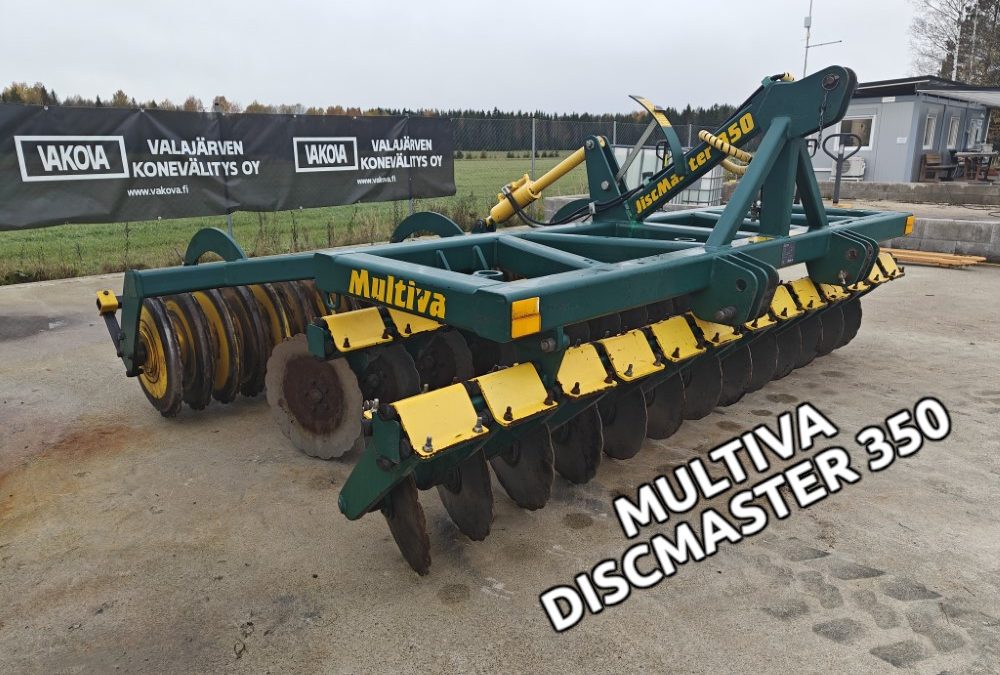 Multiva Discmaster DM350 lautasmuokkain