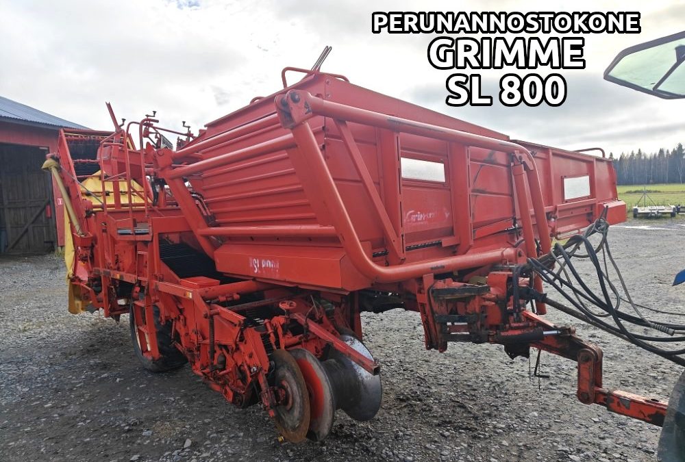 Grimme SL 800 perunannostokone – VIDEO