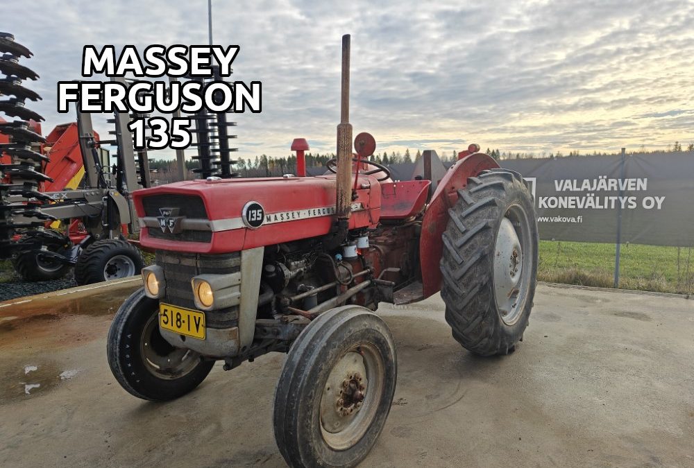 Massey Ferguson 135 traktori – VIDEO