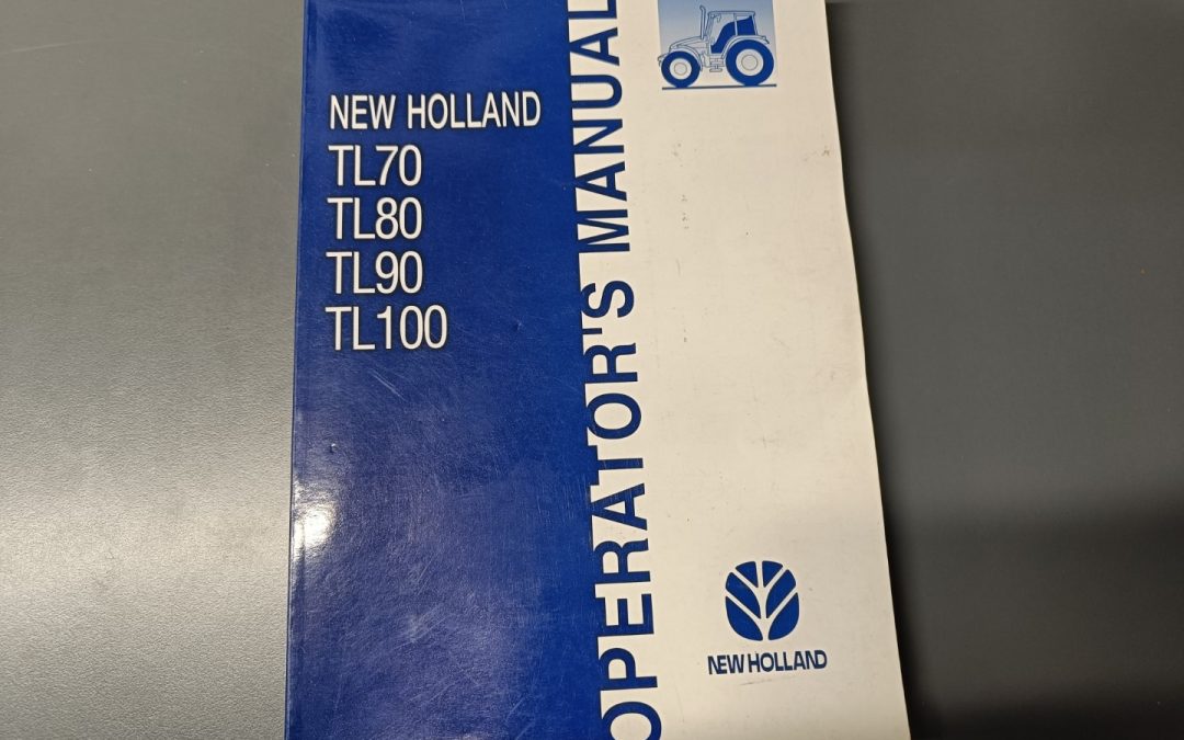 New Holland TL70, TL80, TL90 ja TL100 traktorin ohjekirja