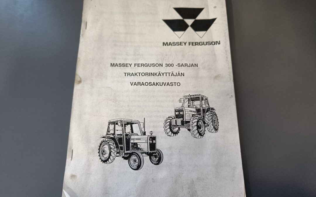 Massey Ferguson 300 sarjan traktoreiden varaosakuvasto