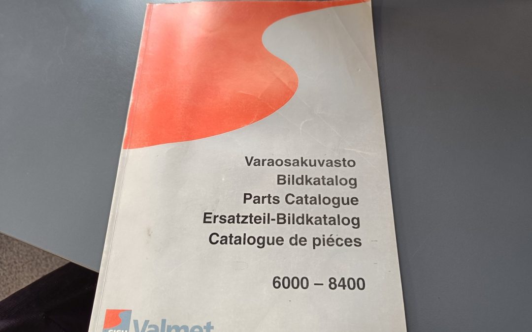 Valmet Sisu 6000, 6300, 6400, 6600, 6800, 8000, 8100, 8200 ja 8400 traktorin varaosakuvasto