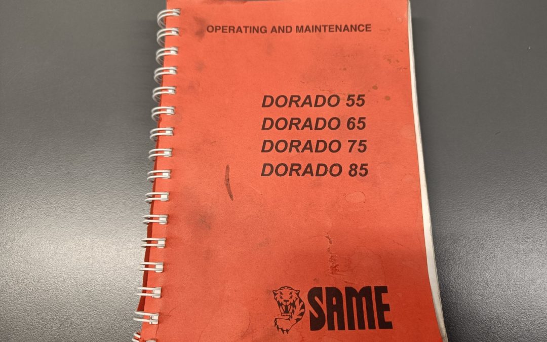 Same Dorado 55, 65, 75, 85 traktorin ohjekirja